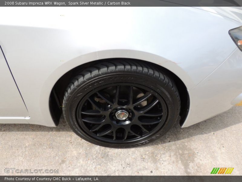 Spark Silver Metallic / Carbon Black 2008 Subaru Impreza WRX Wagon