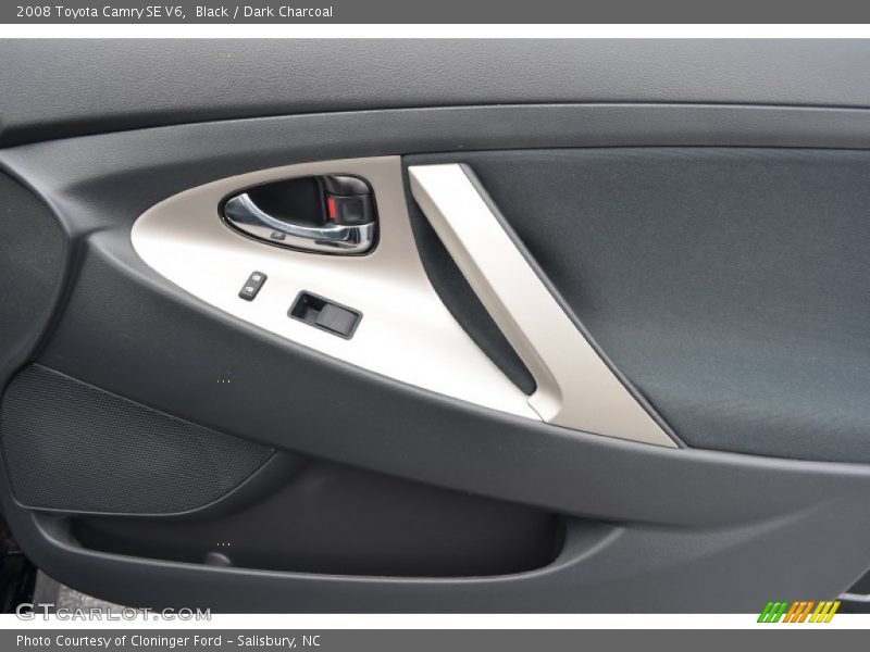 Black / Dark Charcoal 2008 Toyota Camry SE V6