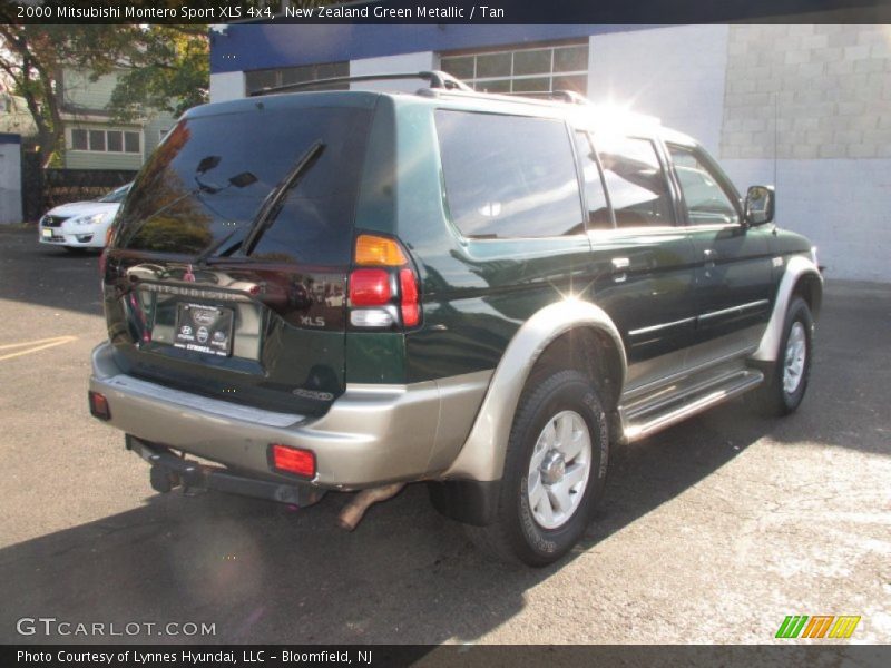 New Zealand Green Metallic / Tan 2000 Mitsubishi Montero Sport XLS 4x4