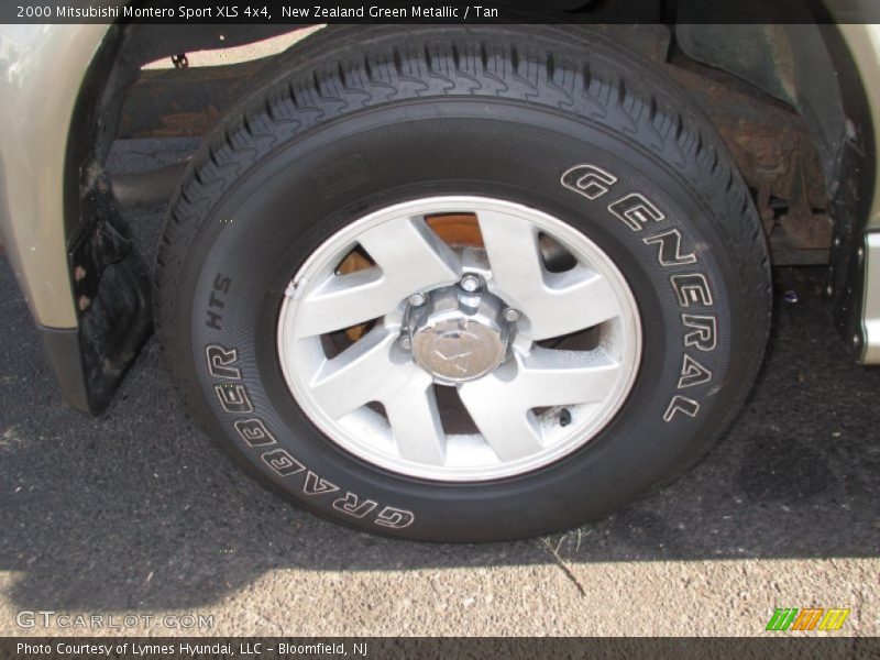 New Zealand Green Metallic / Tan 2000 Mitsubishi Montero Sport XLS 4x4