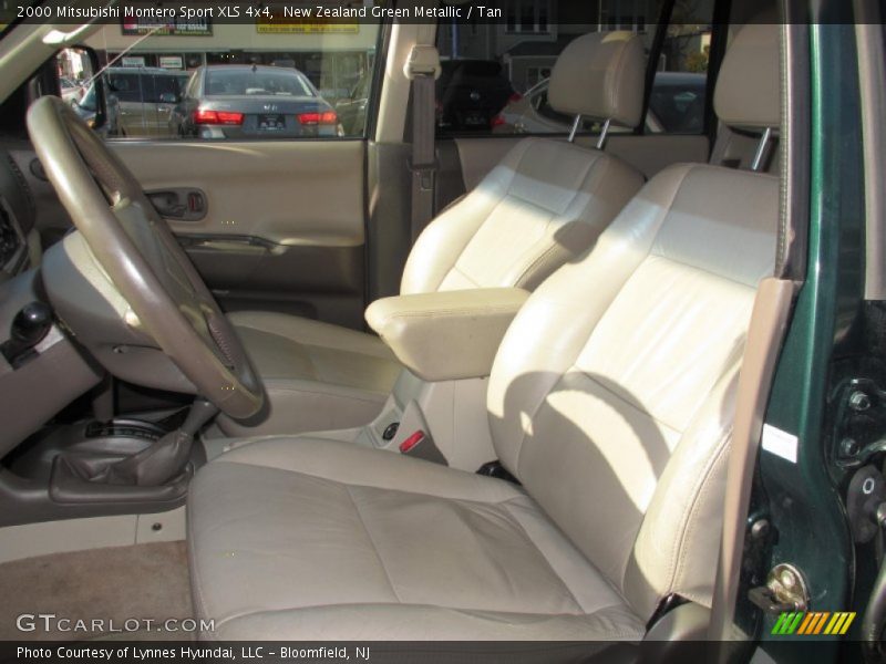 New Zealand Green Metallic / Tan 2000 Mitsubishi Montero Sport XLS 4x4
