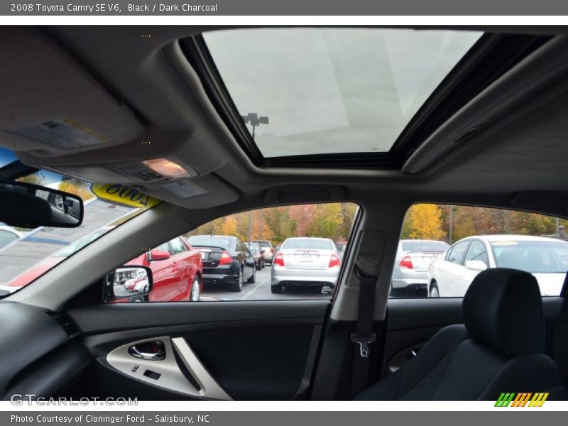 Black / Dark Charcoal 2008 Toyota Camry SE V6