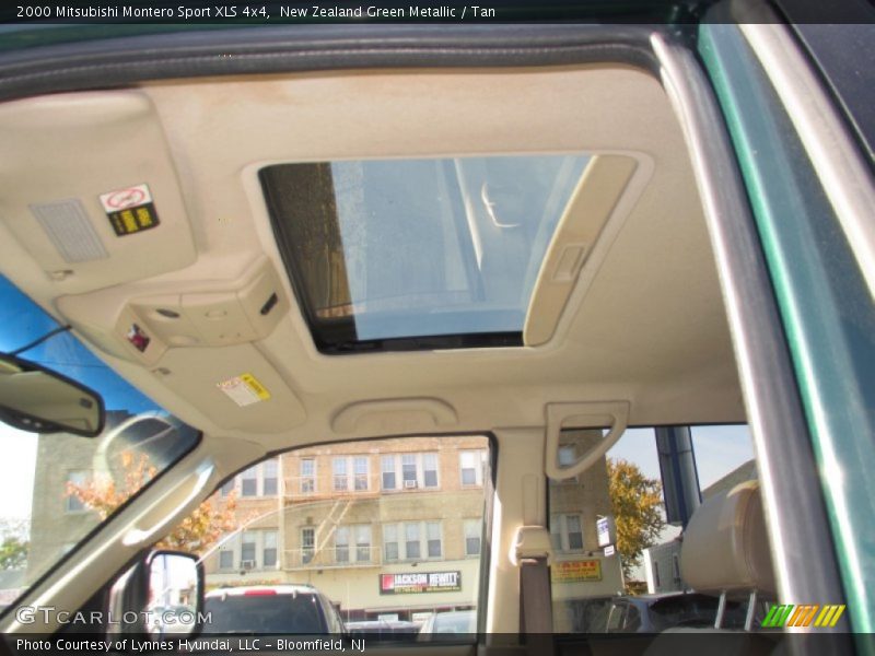 New Zealand Green Metallic / Tan 2000 Mitsubishi Montero Sport XLS 4x4