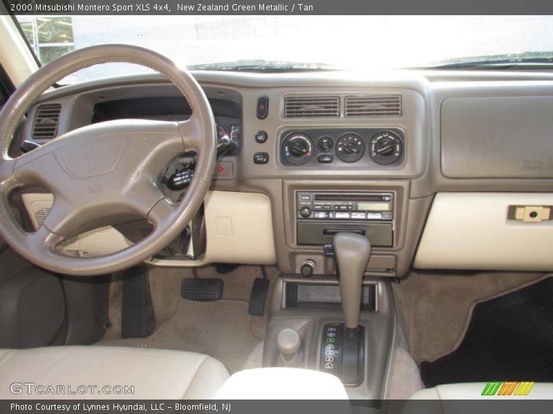 New Zealand Green Metallic / Tan 2000 Mitsubishi Montero Sport XLS 4x4