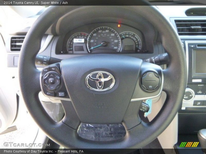 Super White / Ash 2014 Toyota Camry LE