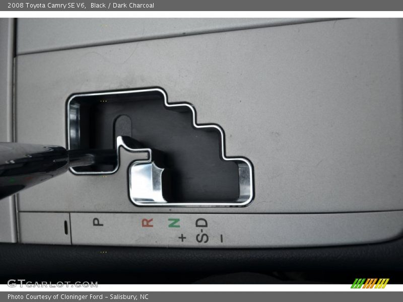 Black / Dark Charcoal 2008 Toyota Camry SE V6