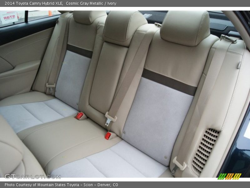 Cosmic Gray Metallic / Ivory 2014 Toyota Camry Hybrid XLE