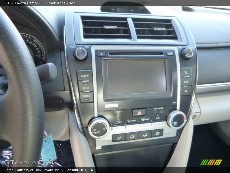 Super White / Ash 2014 Toyota Camry LE