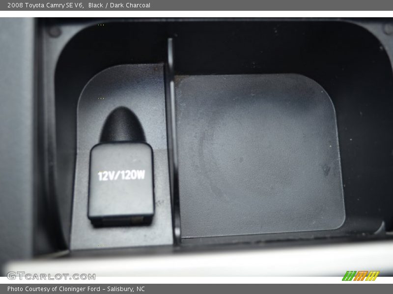 Black / Dark Charcoal 2008 Toyota Camry SE V6