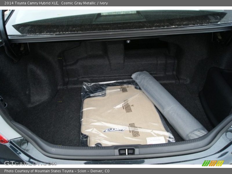 Cosmic Gray Metallic / Ivory 2014 Toyota Camry Hybrid XLE