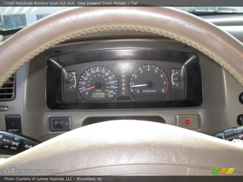 New Zealand Green Metallic / Tan 2000 Mitsubishi Montero Sport XLS 4x4