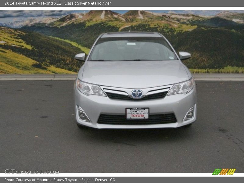 Classic Silver Metallic / Ash 2014 Toyota Camry Hybrid XLE