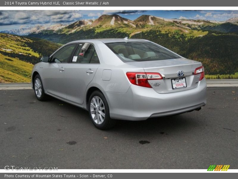 Classic Silver Metallic / Ash 2014 Toyota Camry Hybrid XLE
