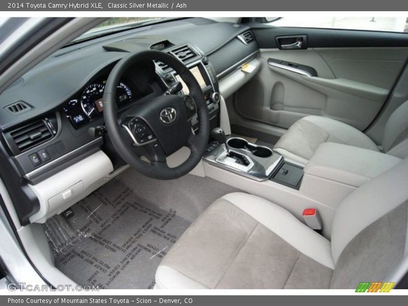 Classic Silver Metallic / Ash 2014 Toyota Camry Hybrid XLE