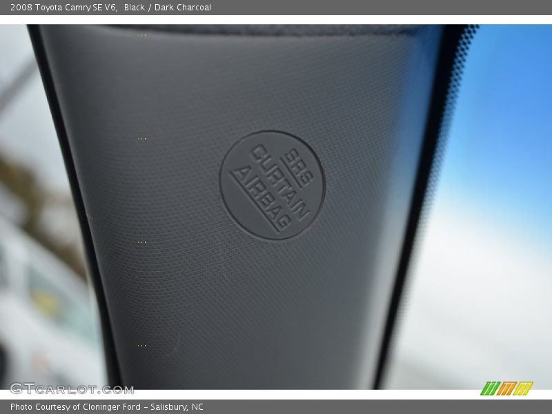 Black / Dark Charcoal 2008 Toyota Camry SE V6