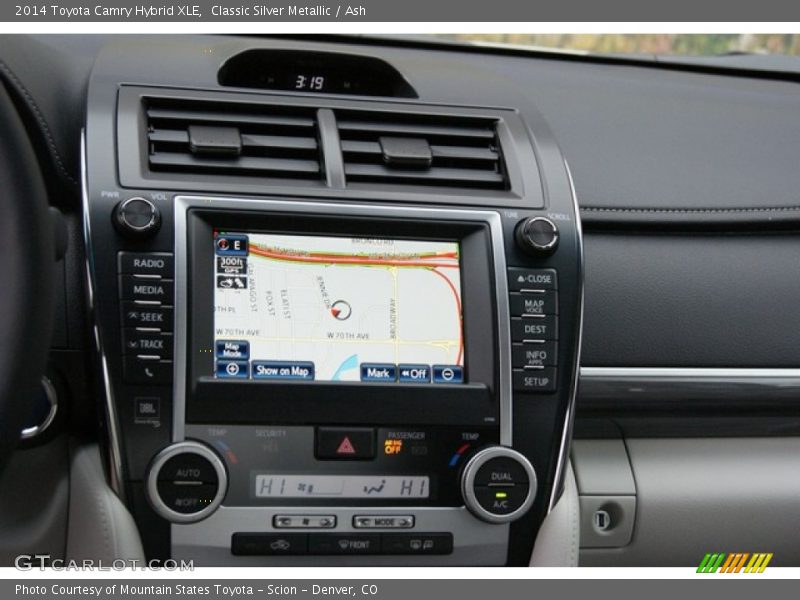 Classic Silver Metallic / Ash 2014 Toyota Camry Hybrid XLE