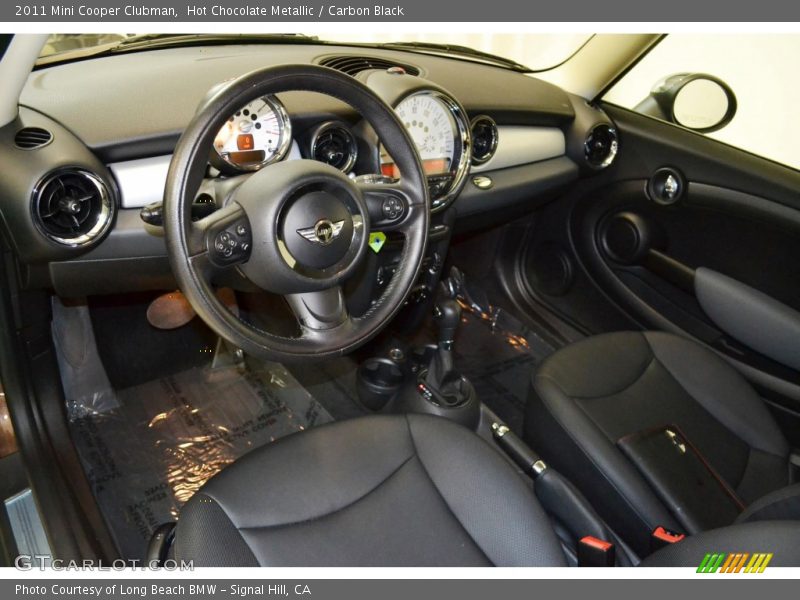  2011 Cooper Clubman Carbon Black Interior