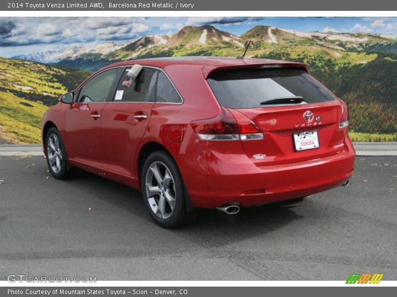 Barcelona Red Metallic / Ivory 2014 Toyota Venza Limited AWD