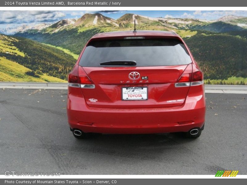 Barcelona Red Metallic / Ivory 2014 Toyota Venza Limited AWD