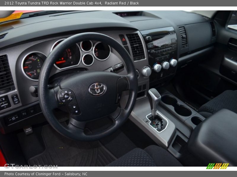 Radiant Red / Black 2012 Toyota Tundra TRD Rock Warrior Double Cab 4x4