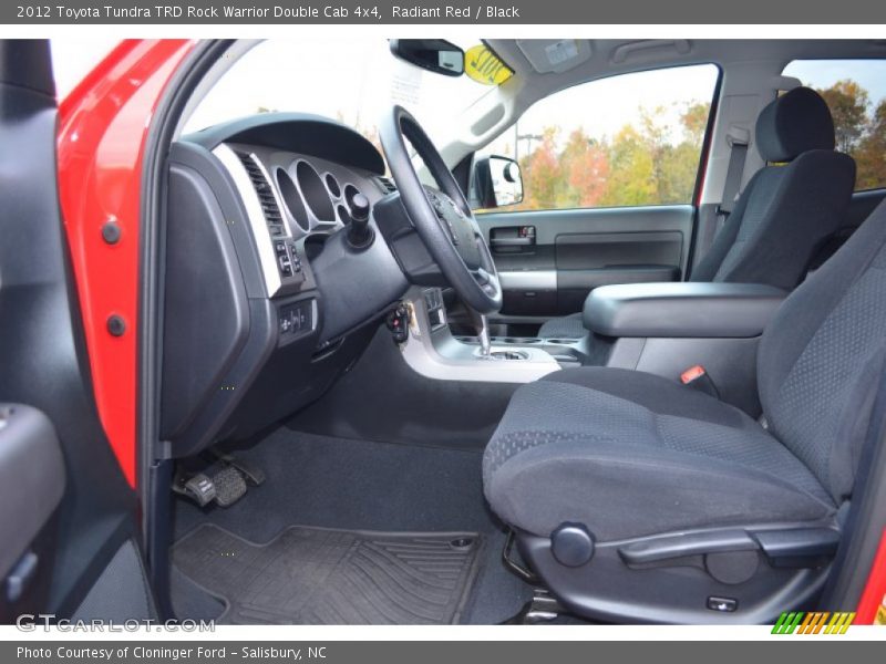 Radiant Red / Black 2012 Toyota Tundra TRD Rock Warrior Double Cab 4x4