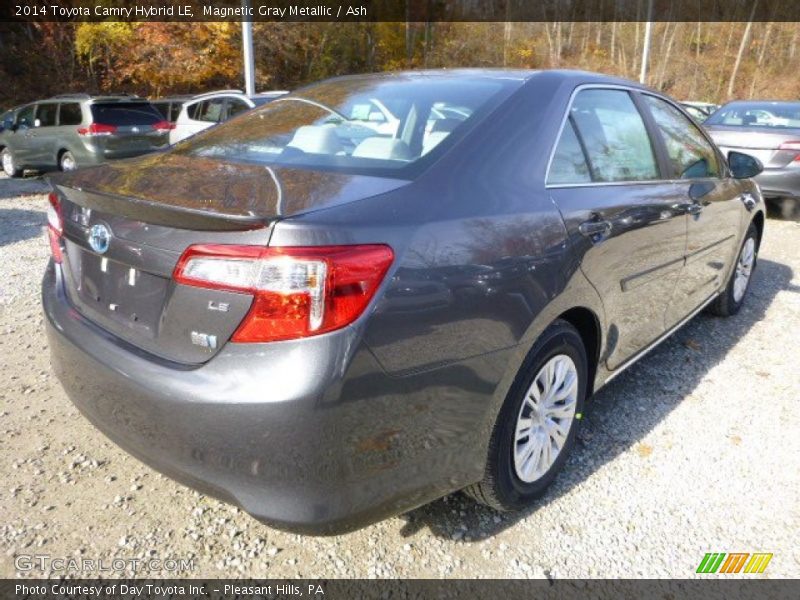 Magnetic Gray Metallic / Ash 2014 Toyota Camry Hybrid LE