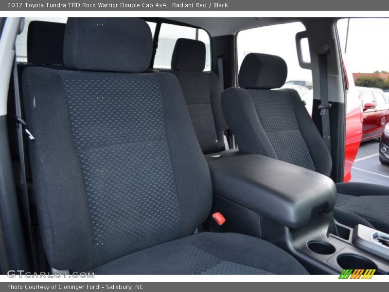 Radiant Red / Black 2012 Toyota Tundra TRD Rock Warrior Double Cab 4x4