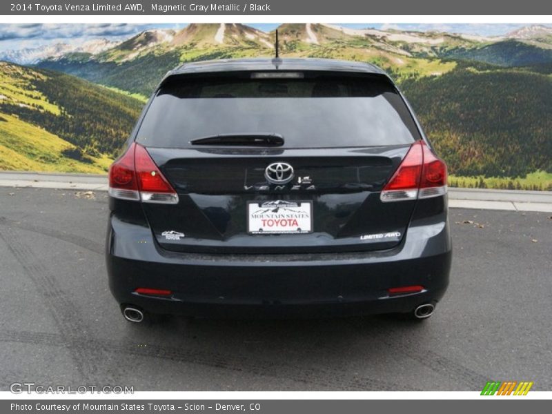 Magnetic Gray Metallic / Black 2014 Toyota Venza Limited AWD