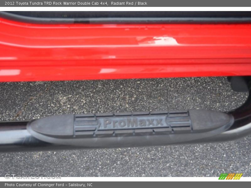 Radiant Red / Black 2012 Toyota Tundra TRD Rock Warrior Double Cab 4x4