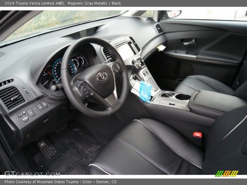 Black Interior - 2014 Venza Limited AWD 