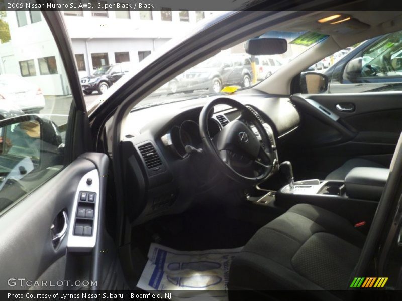 Super Black / Black 2009 Nissan Murano SL AWD