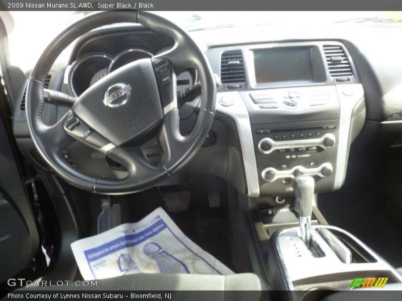 Super Black / Black 2009 Nissan Murano SL AWD