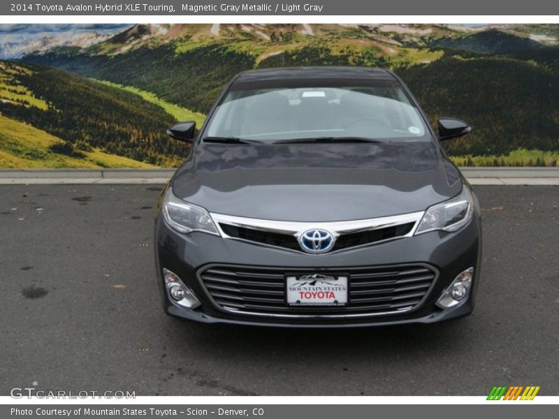 Magnetic Gray Metallic / Light Gray 2014 Toyota Avalon Hybrid XLE Touring