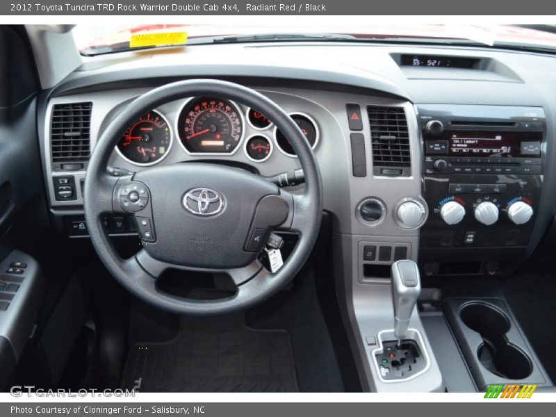 Radiant Red / Black 2012 Toyota Tundra TRD Rock Warrior Double Cab 4x4