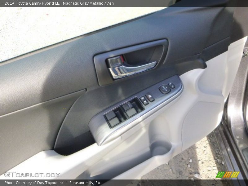 Magnetic Gray Metallic / Ash 2014 Toyota Camry Hybrid LE