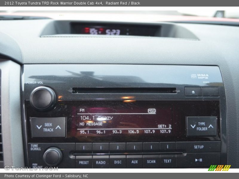Radiant Red / Black 2012 Toyota Tundra TRD Rock Warrior Double Cab 4x4