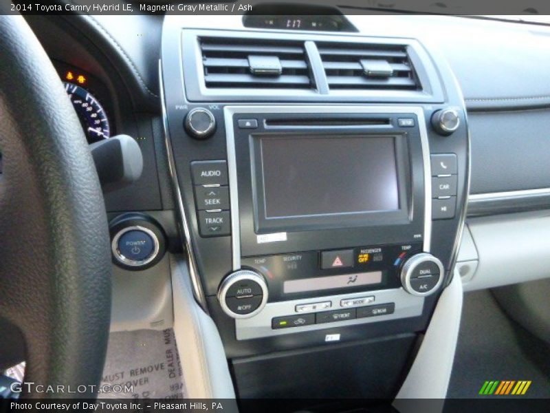 Magnetic Gray Metallic / Ash 2014 Toyota Camry Hybrid LE