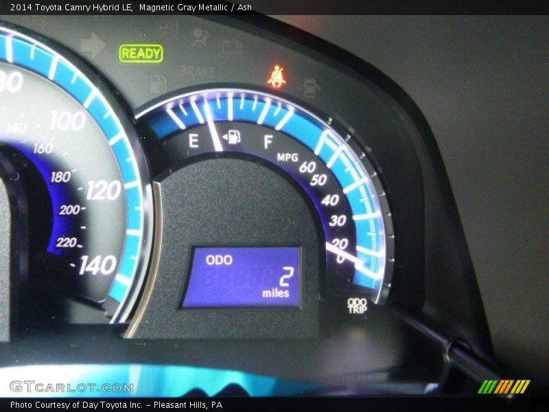 Magnetic Gray Metallic / Ash 2014 Toyota Camry Hybrid LE