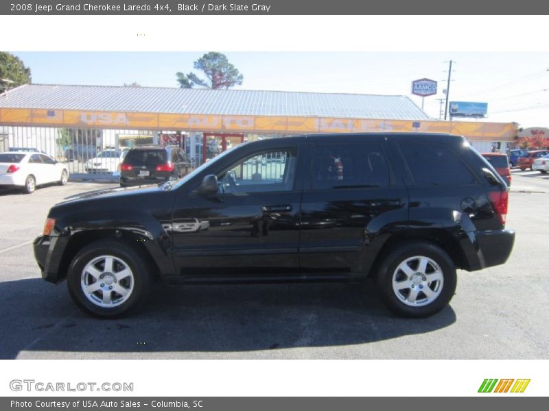 Black / Dark Slate Gray 2008 Jeep Grand Cherokee Laredo 4x4