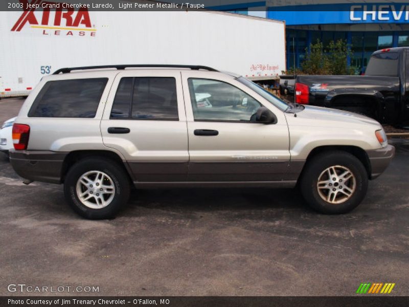 Light Pewter Metallic / Taupe 2003 Jeep Grand Cherokee Laredo