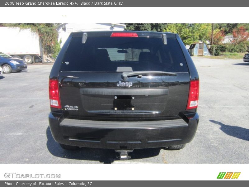 Black / Dark Slate Gray 2008 Jeep Grand Cherokee Laredo 4x4