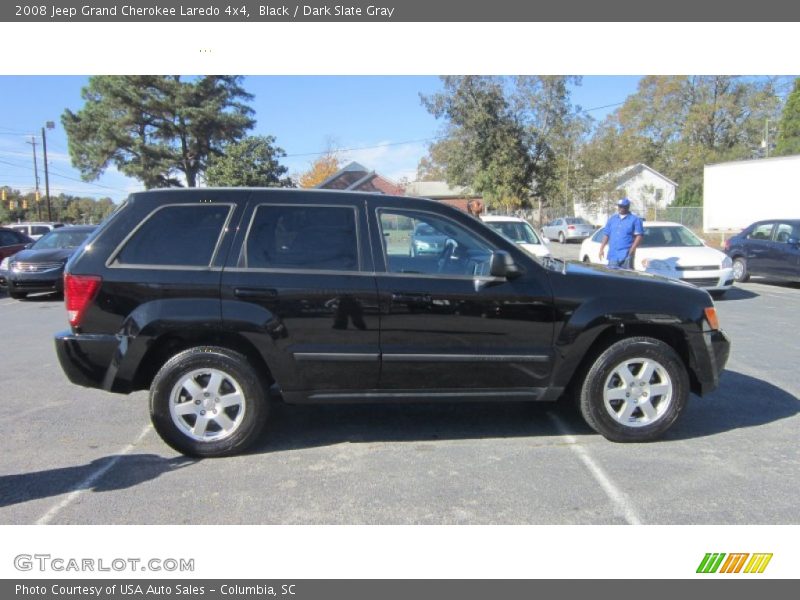Black / Dark Slate Gray 2008 Jeep Grand Cherokee Laredo 4x4