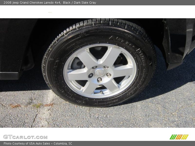 Black / Dark Slate Gray 2008 Jeep Grand Cherokee Laredo 4x4