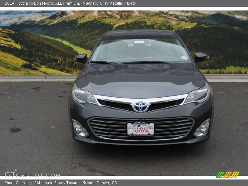 Magnetic Gray Metallic / Black 2014 Toyota Avalon Hybrid XLE Premium
