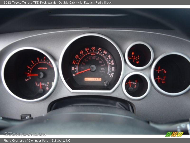 Radiant Red / Black 2012 Toyota Tundra TRD Rock Warrior Double Cab 4x4