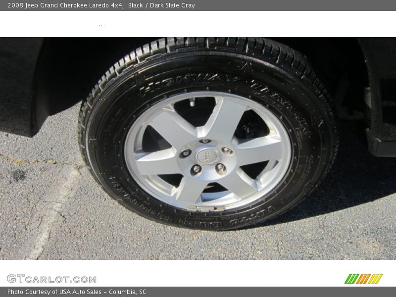 Black / Dark Slate Gray 2008 Jeep Grand Cherokee Laredo 4x4