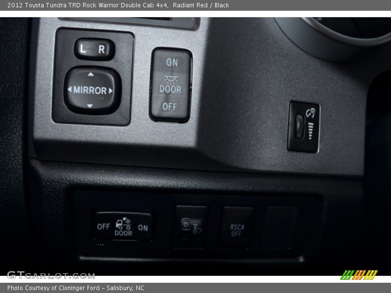Radiant Red / Black 2012 Toyota Tundra TRD Rock Warrior Double Cab 4x4