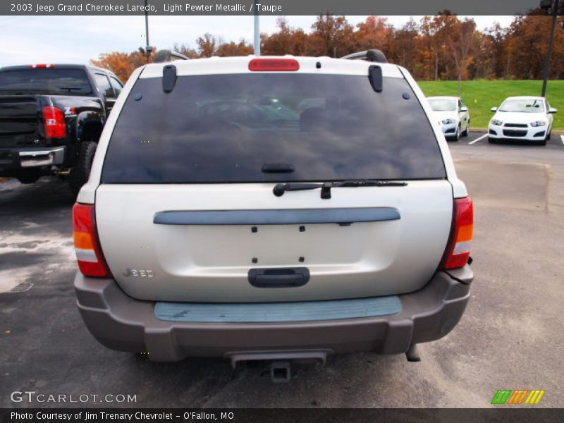 Light Pewter Metallic / Taupe 2003 Jeep Grand Cherokee Laredo