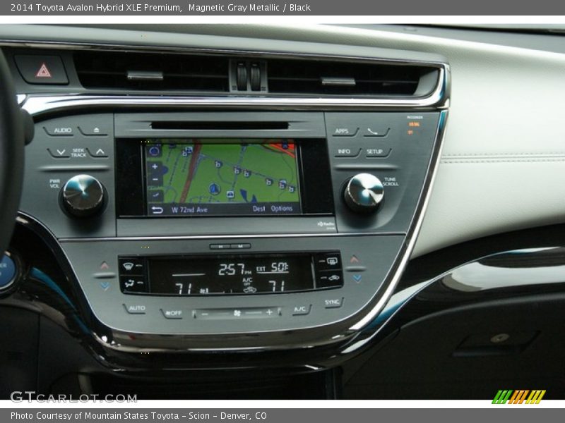 Controls of 2014 Avalon Hybrid XLE Premium
