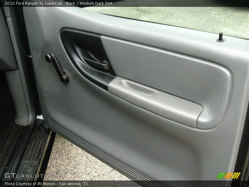 Black / Medium Dark Flint 2010 Ford Ranger XL SuperCab